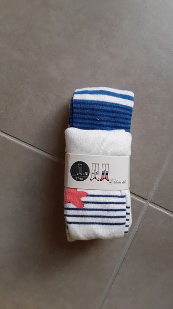 Lot de2 paires de collants orchestra