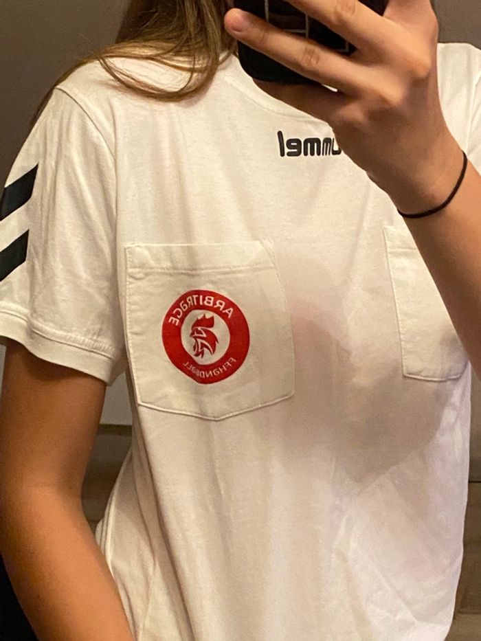 t-shirt de hand arbitre, FFhb - photo numéro 3