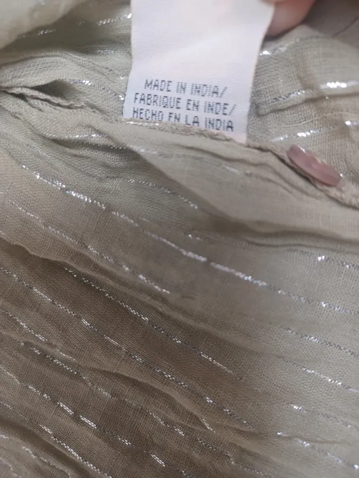 Chemise kaki légère marque coline - photo numéro 8