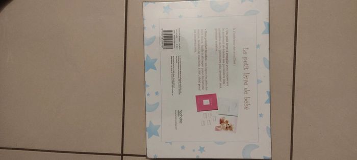 Coffret neuf mon livre de bébé avec peluche doudou lapin - photo numéro 5