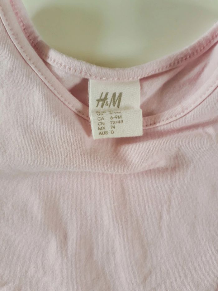 Lot tee-shirts 6-9 mois - photo numéro 3