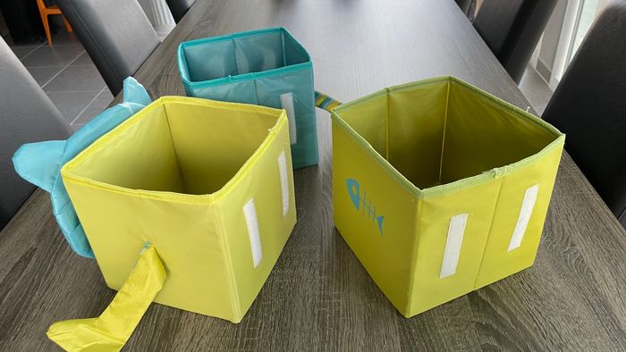 Boîtes de rangement. Caisses en toile - photo numéro 4