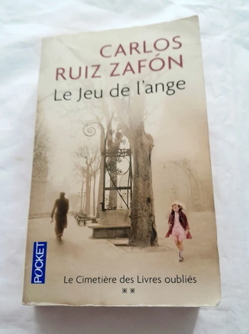 Le Jeu de l'ange Tome 2 Le cimetière des livres oubliés Carlos Ruiz Zafon