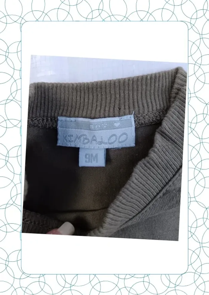 Tee shirt manches courtes 9 mois Kimbaloo - photo numéro 2