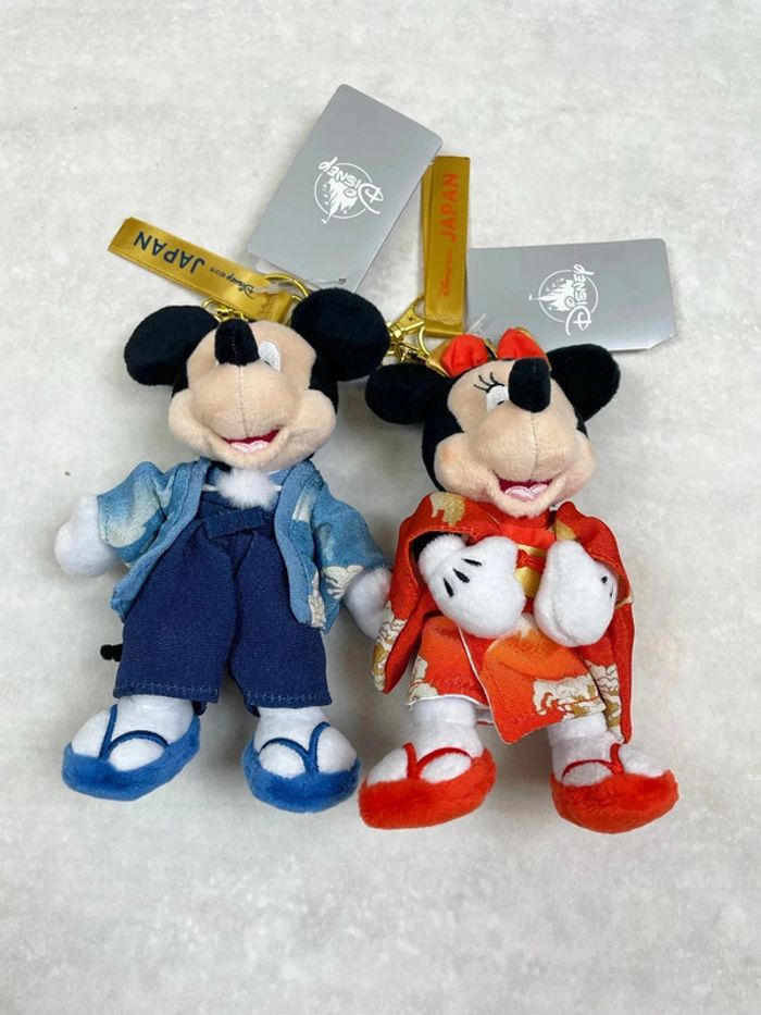 Peluches Mickey et Minnie Kimono Disney Store Japon - photo numéro 11