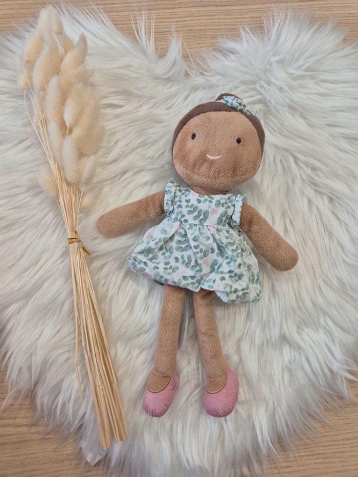 🌿 Magnifique poupée peluche soupe Obaïbi