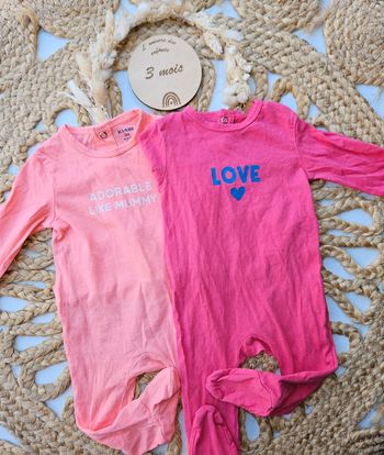 Lot 2 Pyjama 3m