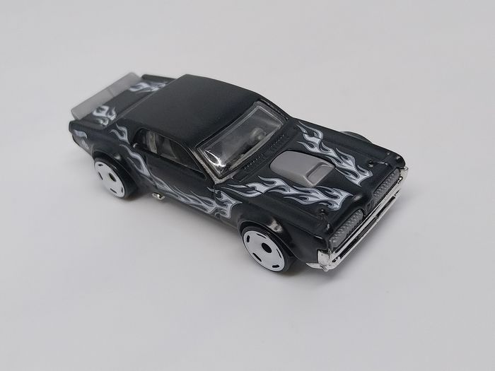 Hot Wheels '68 Mercury Cougar 2019 Noir Flamme blanche - photo numéro 2