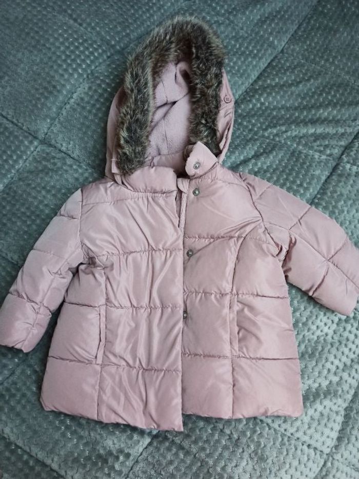 Beau manteau doublé polaire