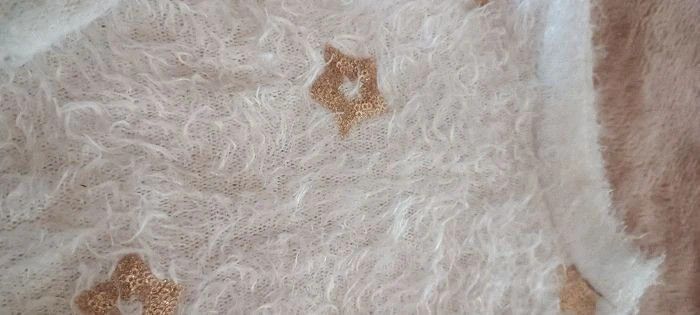 Joli petit pull fille étoile dorée - photo numéro 2