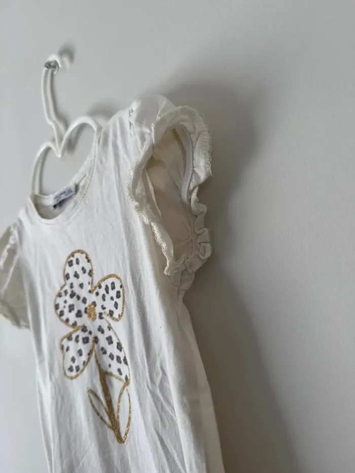 👚 t-shirt - fille - 6 ans - 114-123 cm - fashion private company - très bon état - photo numéro 5
