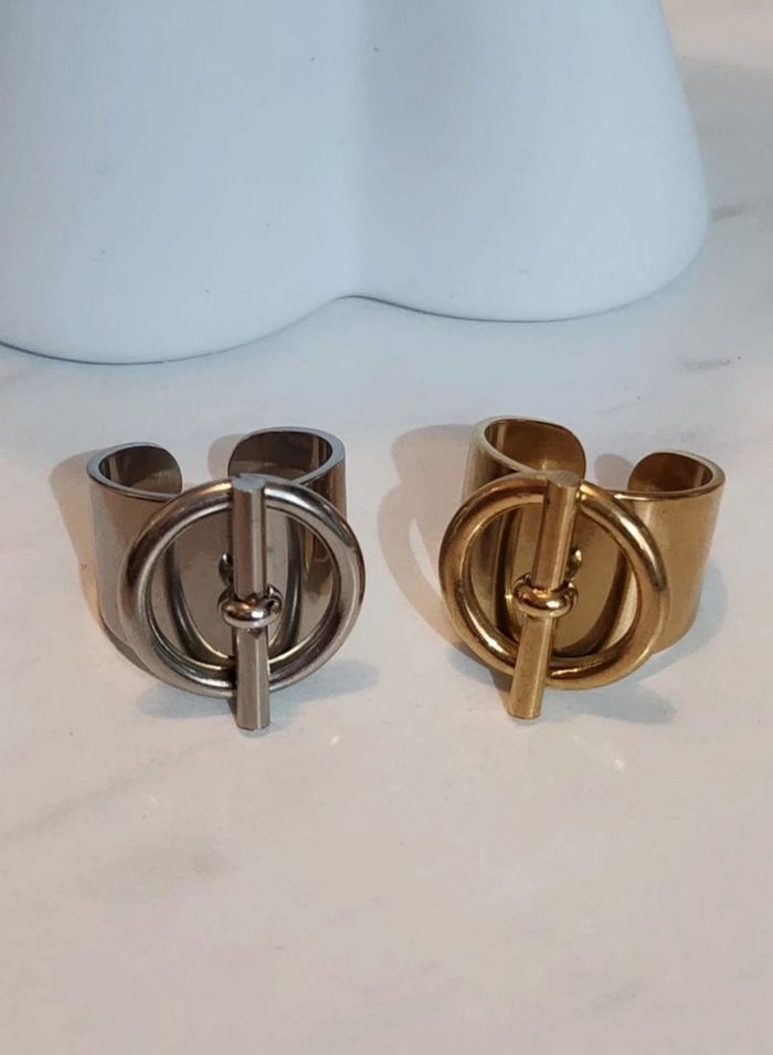 2 bague acier inoxydable - photo numéro 3