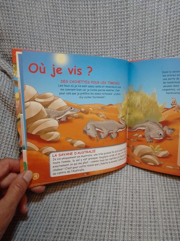 Le Varan géant - série "Animaux de la Savane" N.21 / Ed. Altaya - photo numéro 4