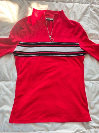 Haut fermeture éclair 