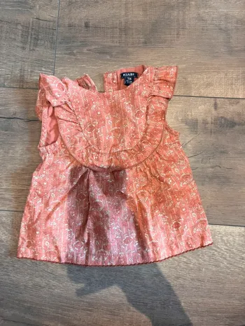 Blouse fille 3 mois neuve