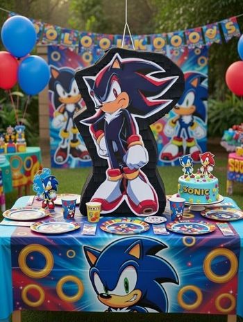 Sonic pinata Anniversaire enfant