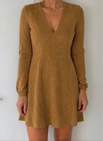 Robe moutarde