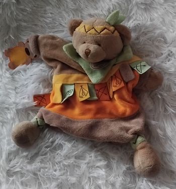 Doudou et compagnie marionnette ours indien