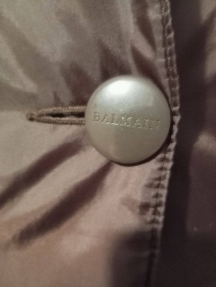 Manteau marron Balmain taille 38 M - photo numéro 10