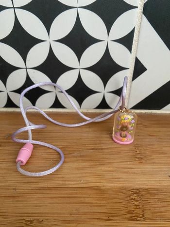 Collier pendentif polly pocket début années 90’s