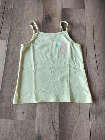 Tee-shirt bretelles 3 ans in extenso en TBE