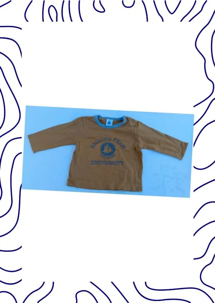 Tee-shirt 6 mois Petit Bateau
