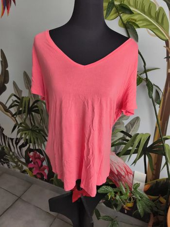 T-shirt rose Promod L