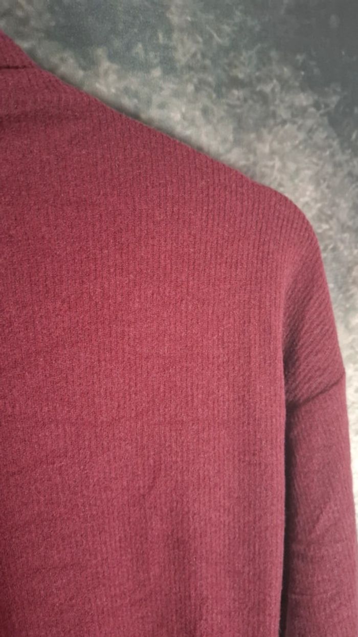 Robe bordeaux douce - photo numéro 4