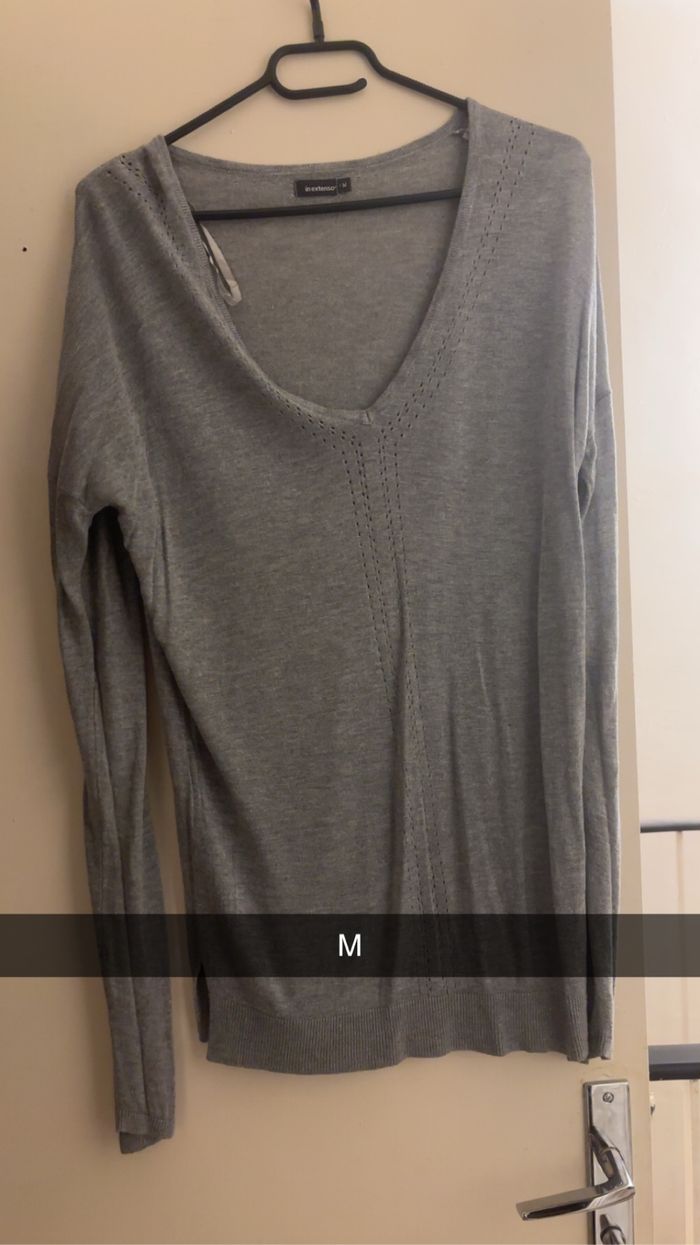Haut gris m