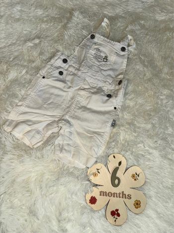 Salopette blanches
