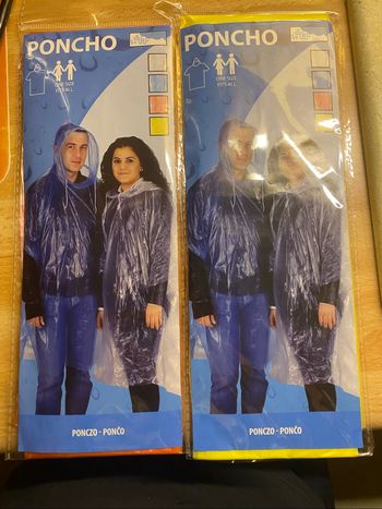 Lot 2 panchos de pluie