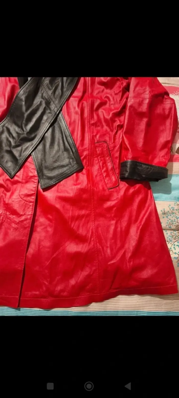 Manteau en cuir Kircilar T XL - photo numéro 3