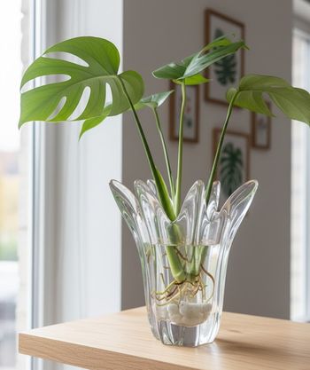 Vase Daum France en cristal massif – Pièce authentique et sculpturale hydro