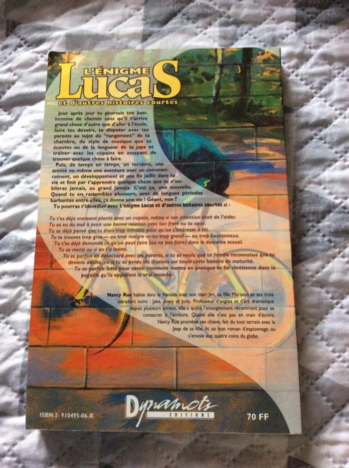 #l’énigme Lucas Nancy Rue - photo numéro 3