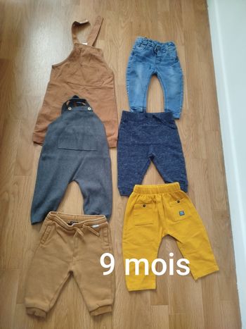 Lot 21.  9 mois bébé garçon