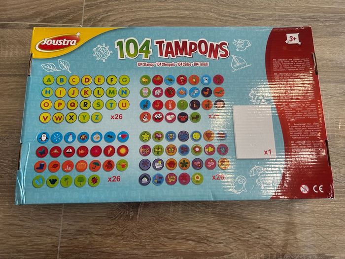 Boîte 104 tampon