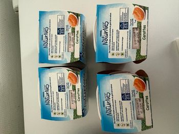 Petit pot carotte bébé 