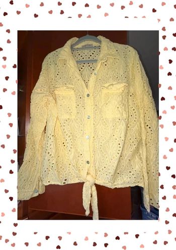 Chemise jaune Made in Italy
