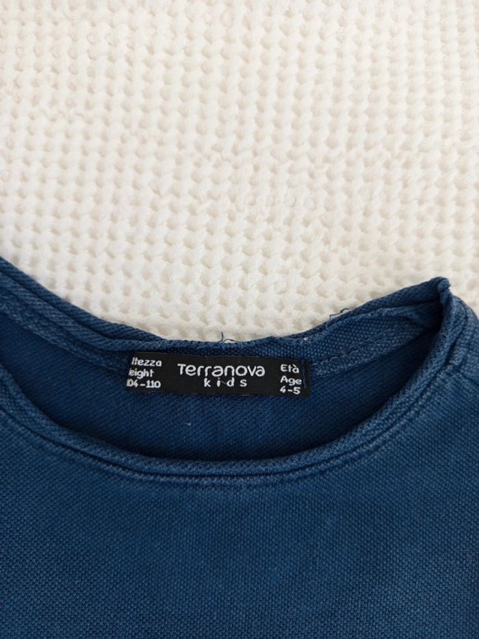 T-shirt ample bleu marine Terranova Kids - photo numéro 2