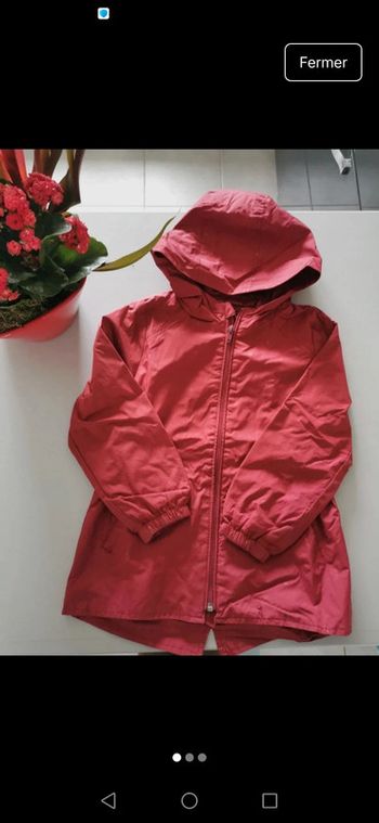 Blouson, imperméable, coup vent 5 ans