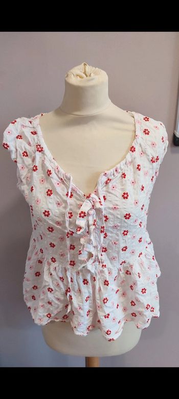 Blouse fleurie chemisier