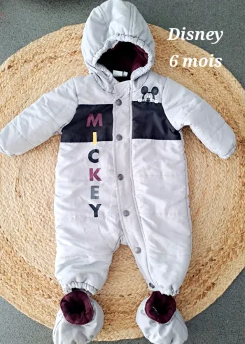 Combinaison combipilote Disney mickey 6 mois
