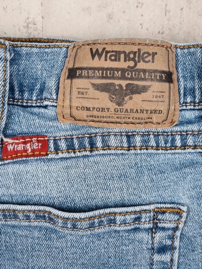 Jeans Slim Wrangler bleu – Taille 40x30 Hommes (mesures en photos) - photo numéro 6