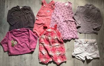 Lot vêtements 12 mois fille