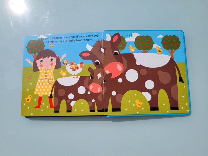 Livre animé 🐤 La Ferme 🐄 Des volets à soulever et des devinettes (72) - photo numéro 11