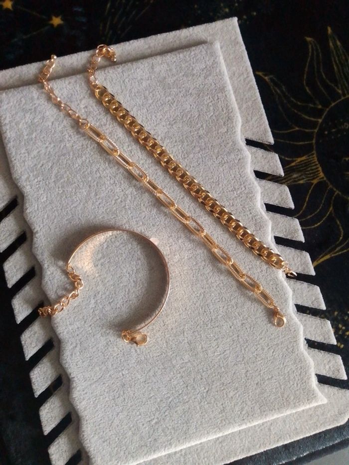 Lot 3 bracelets - photo numéro 2