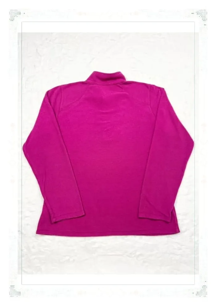 The North Face polaire demi zip rose femme taille L polyester - photo numéro 3