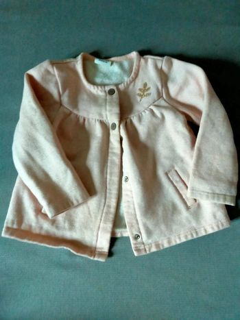 Veste fille Tape à l’œil – Taille 23 mois – Rose poudré