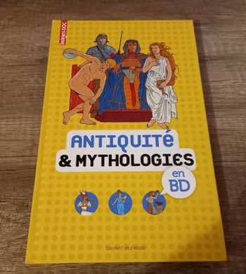 Antiquité et mythologies en Bd, images doc 
Bayard jeunesse