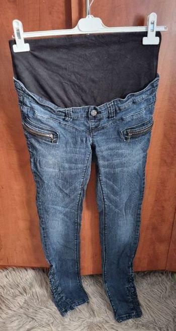 Jean de grossesse bleu taille 40 Calin Kalin